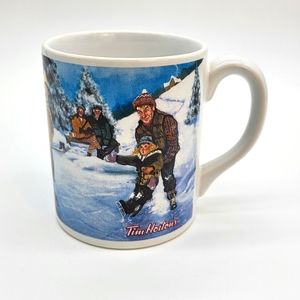 Tim Hortons limited edition collector series #003 Skating pond coffee/tea mug